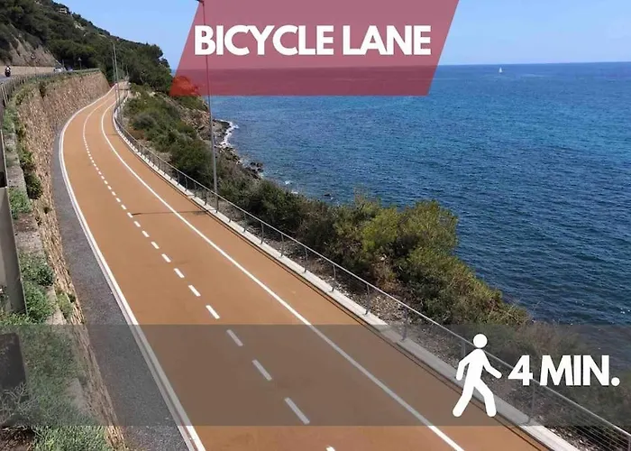 200m From The Sea, 3 Min From Porto Sole * 圣雷默